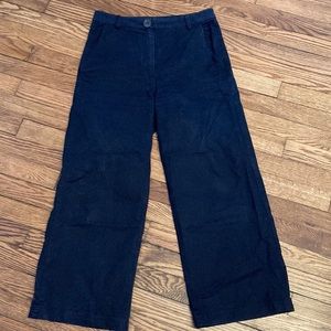 Able Aarti Wide Leg Crop Pant Black, size 4